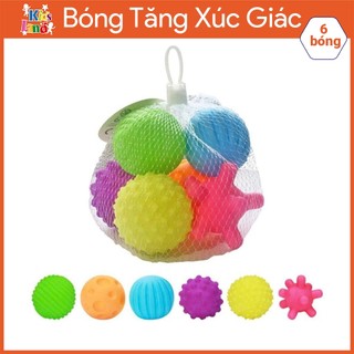 Bóng Xúc Giác Cho Bé – Đồ Chơi Cầm Nắm Đa Giác Quan, Phát Triển Xúc Giác – Thị Giác – Thính Giác