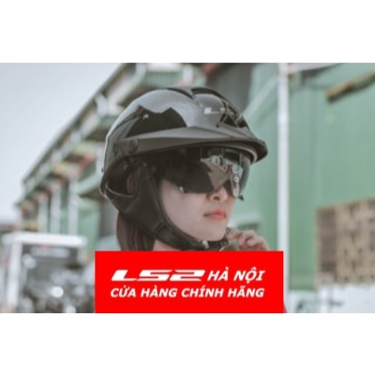 Mũ Bảo Hiểm Nửa Đầu Có Kính Âm LS2 HH590 (LS2 OF590) Rebellion chính hãng