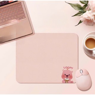  Lót Chuột Gấu Hồng Loopy Dễ Thương – Mouse Pad Chống Trượt Bề Mặt Mịn Phụ Kiện Máy Tính Văn Phòng 