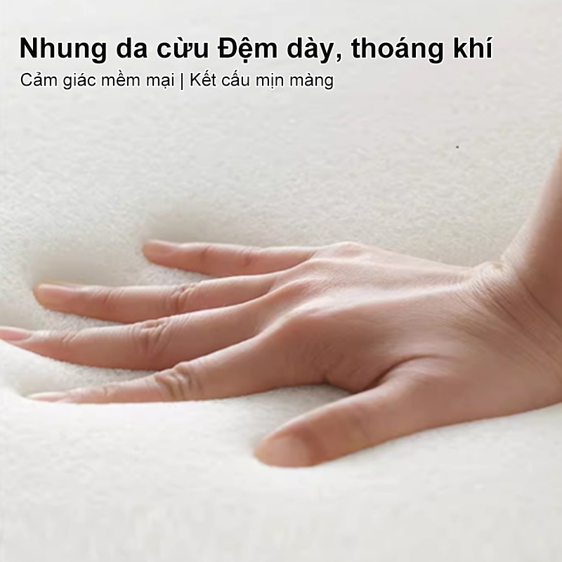 MY Ghế Sofa Ghế Lông Cừu  Lông Cừu Chân decor ngồi bàn trang điểm chất liệu bọc vải nỉ lông cừu mềm mịn êm ái | BigBuy360 - bigbuy360.vn