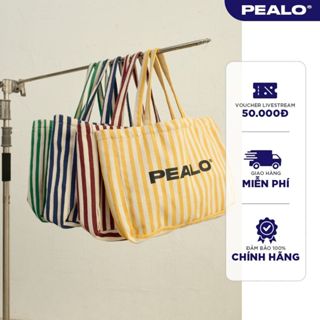 Túi Vải PEALO Kẻ Chất Liệu Cao Cấp SPT4