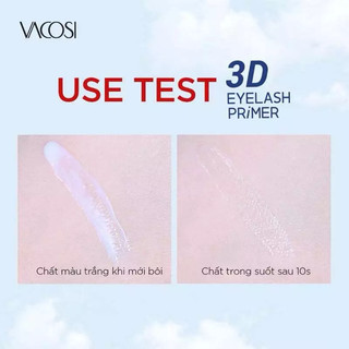 Keo dán mi giả Vacosi Natural Studio Eyelash 3D Primer VM12 8ml Mẫu Mới