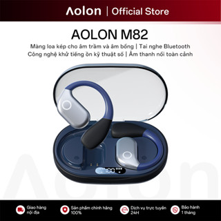  Aolon M82 Tai nghe Bluetooth | Tai nghe thể thao | Đồng nhất | Cuộc gọi rõ ràng | Phổ biến cho Android và iOS 