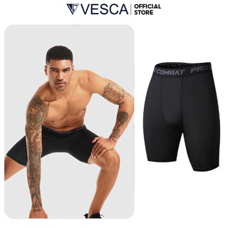 Quần Legging Giữ Nhiệt Pro Combat Thể Thao Cho Nam Thoáng Khí, Co Giãn, Thấm Hút Mồ Hôi, Ôm Sát Vesca Q5