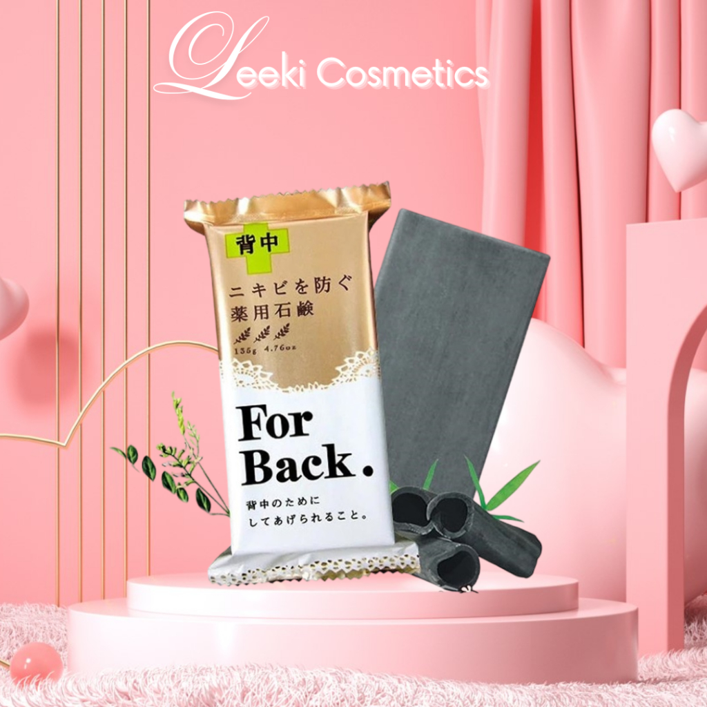 Xà Phòng Giảm Mụn, Giảm Thâm Lưng Pelican For Back Medicated Pelican Soap Nhật Bản