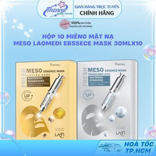 Combo 10 Miếng Mặt Nạ Trắng Da Chống Lão Hoá Laon Fresh Meso Essence Mask Lifting Care Whitening Nourishing 30mlx10