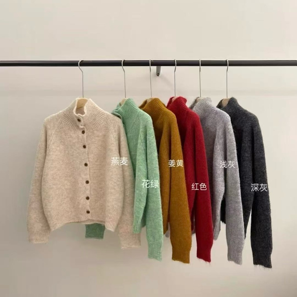 (Aheun studio)Áo Len Cổ Lọ Nữ Dáng Rộng Form Basic Hàn Quốc - 6 Màu Trẻ Trung
