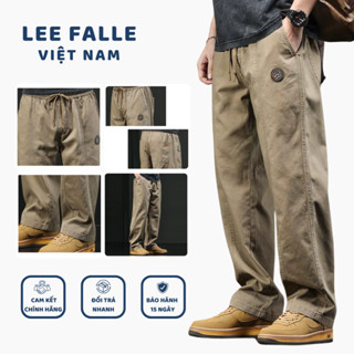 🩳 Quần Kaki Nam Cao Cấp Lee FALLE Việt Nam – Form Dáng Đẹp, Thoáng Mát, Bền Bỉ Dày Dặn Phù Hợp Đi Chơi Đi Làm Lịch Sự