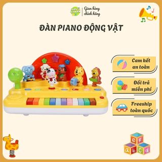Đồ Chơi Đàn Piano Động Vật Ahihi - Đồ Chơi Giáo Dục Cho Bé Từ 1-3 Tuổi