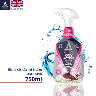 Bình xịt tẩy vệ sinh, khử mùi vải bọc, áo khoác nỉ, thảm Astonish C6720
