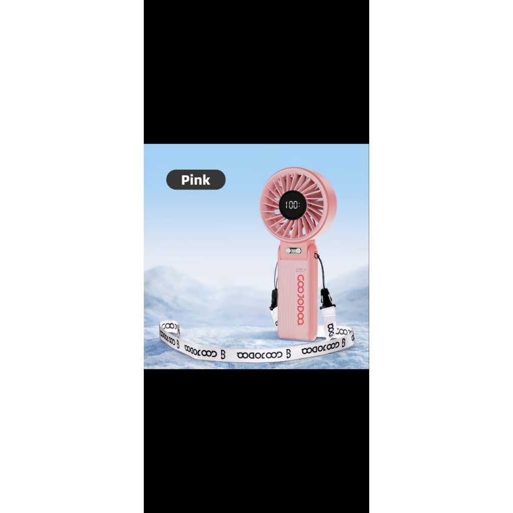 Quạt cầm tay mini goojodoq gập 180°, ship hỏa tốc hà nội | BigBuy360 - bigbuy360.vn