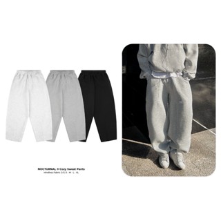 Quần Nỉ Dài Form Ống Cong NOCTURNAL Cozy Sweat Pants Unisex Nam Nữ Local Brand