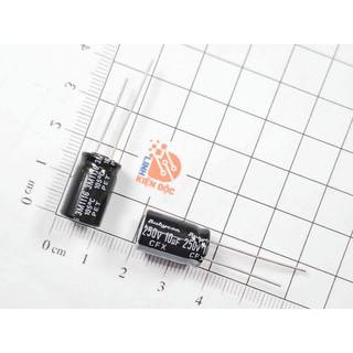 [ Combo 20 chiếc ] Tụ hóa Rubycon 10uF 250V 8x15mm