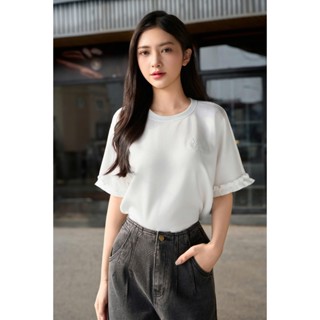 Áo Thun Nữ CCHAT Dáng Suông Verian Chất Liệu Co Giãn Cao Cấp 15TNC2050ST