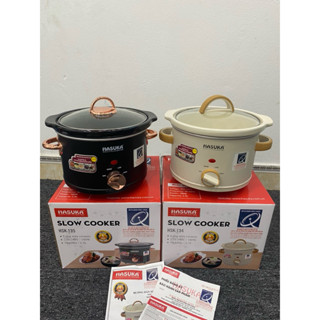  Nồi Nấu Chậm Đa Năng HSK-134 HSK-135 HSK-136 Lòng Gốm Ceramic Chống Dính An Toàn Bền Bỉ Bảo Hành 12 Tháng 