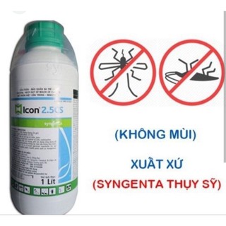 Thuốc diệt côn trùng Icon 2.5CS (chai 1 Lít)