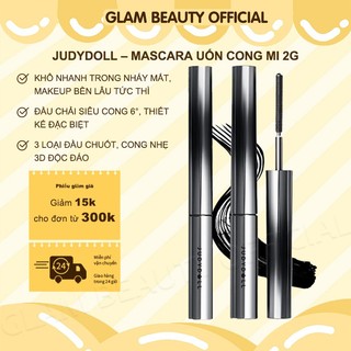  Mascara Chống Nước JUDYDOLL – Làm Dày Mi Không Lem Bền Màu Cả Ngày 
