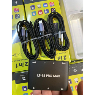  Bản mới nhất 2024 Box livestream STEREO LT15 PRO MAX dùng được cả Type C và ip đầy đủ dây kết nối bảo hành 3 tháng 