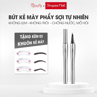 Bút Kẻ Mày 2 Đầu  - Chống Nước, Không Lem, Đầu Siêu Nhỏ, Tạo Hiệu Ứng Tự Nhiên, Phẩy Sợi 0.55ml