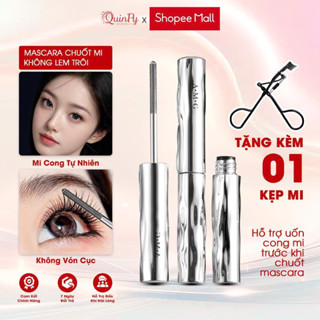  Mascara Làm Dài & Dày Mi - Chống Trôi Không Lem Bền Màu Cả Ngày Chuốt Mi Không Vón Cục Tơi Mi 