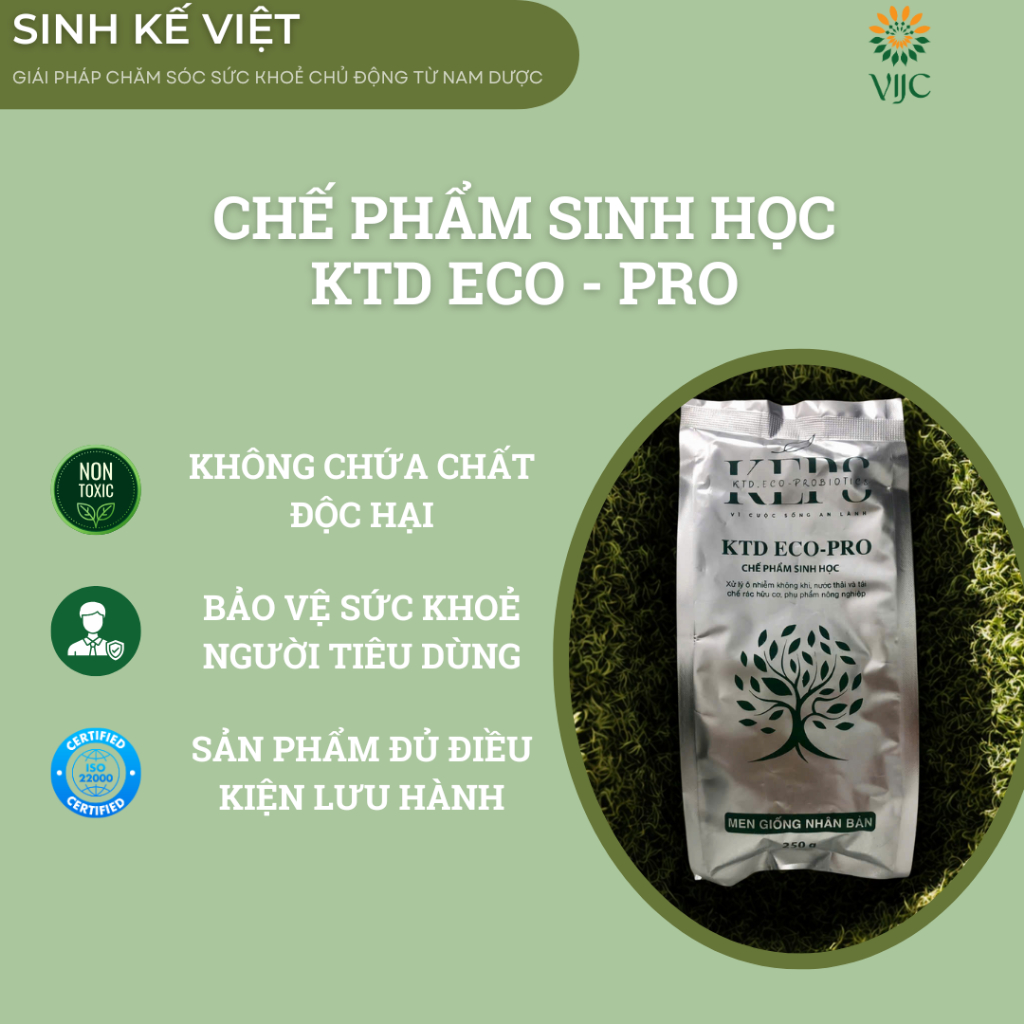🌱 KTD ECO-PRO – Chế phẩm sinh học IMO thế hệ mới