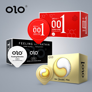   Chính Hãng  Bao Cao Su OLO 001 Siêu Mỏng 0.01mm Hộp 10 Chiếc – Truyền Nhiệt | Nóng Lạnh | Kéo Dài Thời Gian 