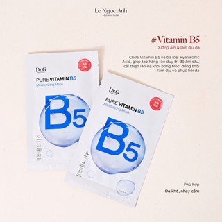Mặt Nạ Dr.G Pure Vitamin Mask Cấp Ẩm, Phục Hồi