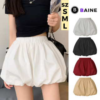 Quần SHORT BÍ NGÔ Cạp Lưng Thun Chất Kate 2 Lớp QU03, Quần Đùi Nữ Phồng Bồng Bềnh BAINE