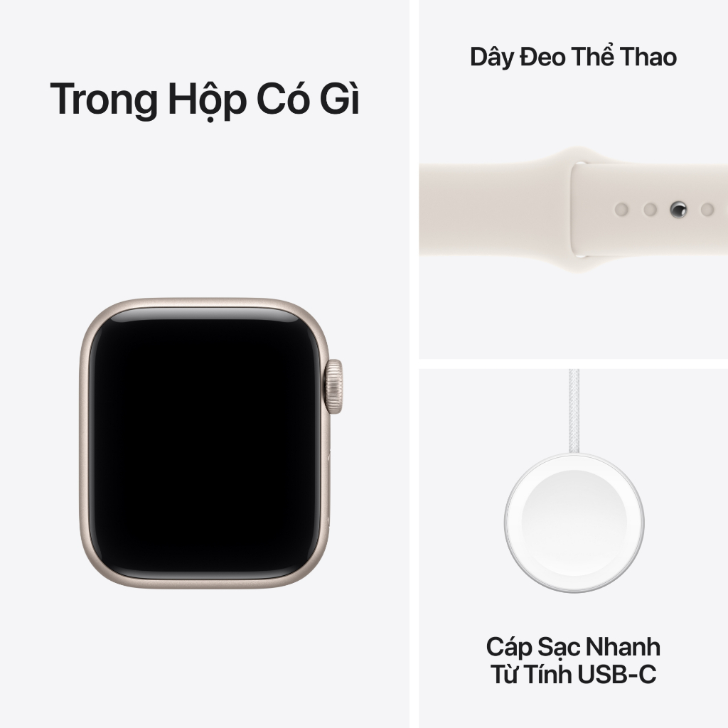Apple Watch SE 3 GPS + Cellular 40mm Aluminium Case - Sport Band | BigBuy360 - bigbuy360.vn