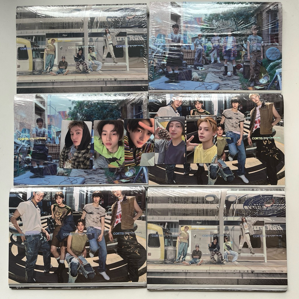 [CÓ SẴN WEVERSE] CORTIS Album Color Outside The Lines Chính Hãng Nguyên Seal Official