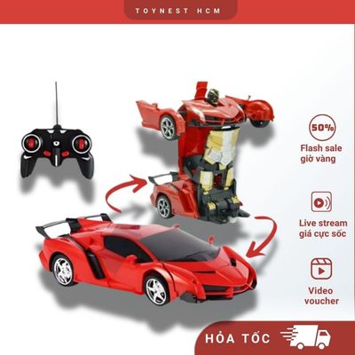 Đồ Chơi DUKA: Xe Đua Biến Hình Robot Có Điều Khiển Từ Xa - DK81210