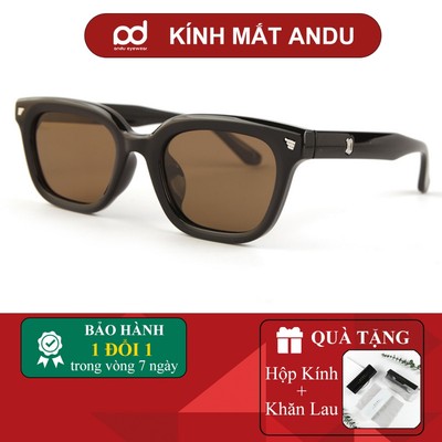 Kính râm mát nam nữ AnDu chống UV400 thiết kế mắt vuông dễ đeo màu sắc thời trang 5080