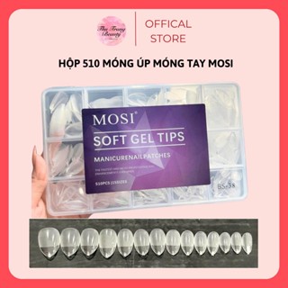  Hộp 510 Móng Úp Móng Tay Mosi Soft Gel Tips Form Nhỏ Ngắn – Móng Úp Cao Cấp Chất Liệu Dẻo 