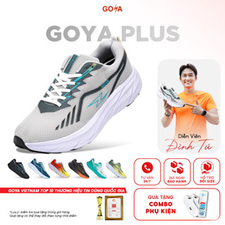 Giày thể thao chạy bộ nam nữ Goya Plus năm 2025 siêu nhẹ, siêu êm, chống trơn trượt, siêu thoáng khí
