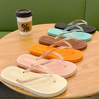  Dép Kẹp Nữ Tông Xỏ Ngón Đi Biển Quai Kim Tuyến Nhiều Màu Cho Mùa Hè Tươi Mát TRANGBIHUE 