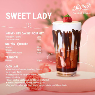 Xốt Socola / Chocolate Sauce - DaVinci Gourmet (2L)