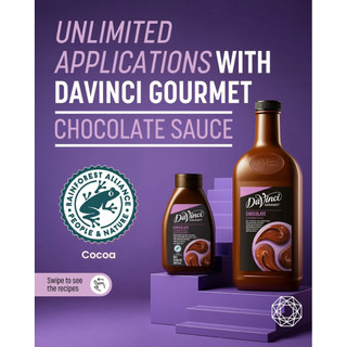 Xốt Socola / Chocolate Sauce - DaVinci Gourmet (2L)