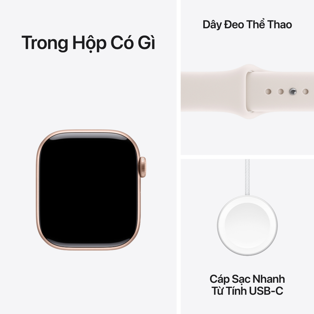 Apple Watch Series 11 GPS 42mm Aluminium Case - Sport Band | BigBuy360 - bigbuy360.vn