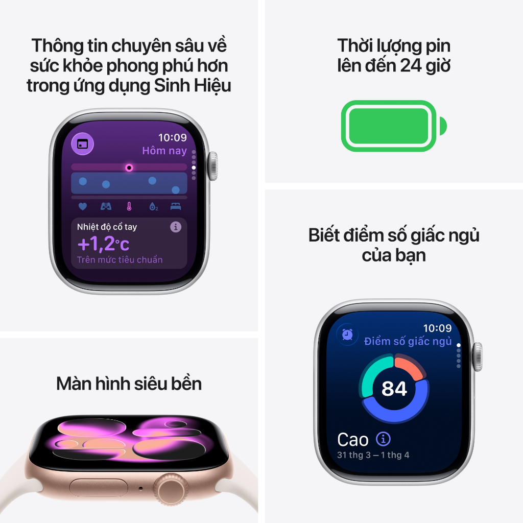 Apple Watch Series 11 GPS + Cellular 42mm Titanium Case - Sport Band | BigBuy360 - bigbuy360.vn