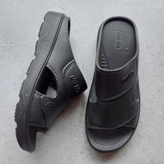 dép quai ngan nam, có 2 màu đen nâu, chất liệu cao su, dẻo, mềm, mang êm chân, thông thoáng, siêu bền, size từ 39-43.