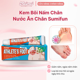 Kem Bôi Nấm Chân Sumifun - Hỗ Trợ Giảm Nấm Kẽ Chân, Nước Ăn Chân, Giảm Ngứa Ngáy Và Mùi Hôi Khó Chịu