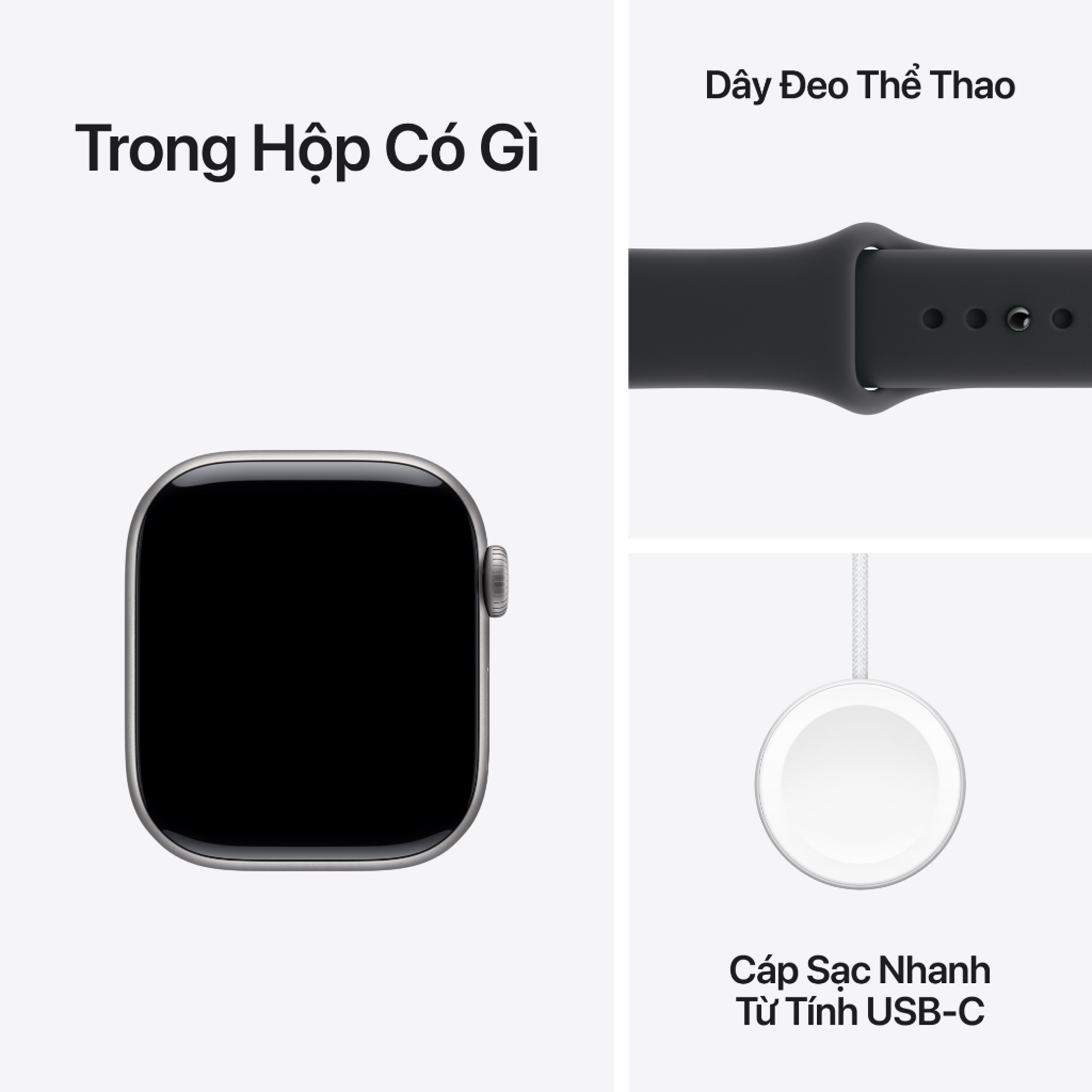 Apple Watch Series 11 GPS 46mm Aluminium Case - Sport Band | BigBuy360 - bigbuy360.vn