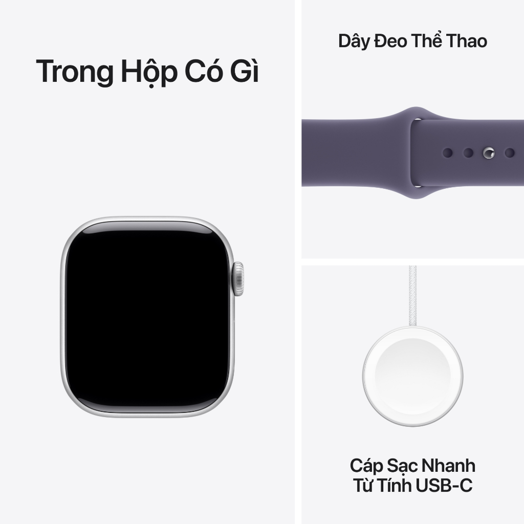 Apple Watch Series 11 GPS + Cellular 42mm Aluminium Case - Sport Band | BigBuy360 - bigbuy360.vn