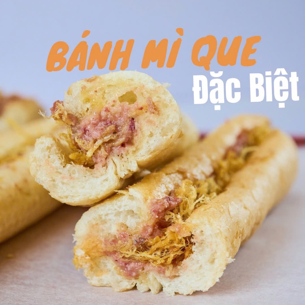 [Giao hỏa tốc HCM] Combo 5 Bánh mì que Pate Đặc Biệt có chà bông - Đông lạnh