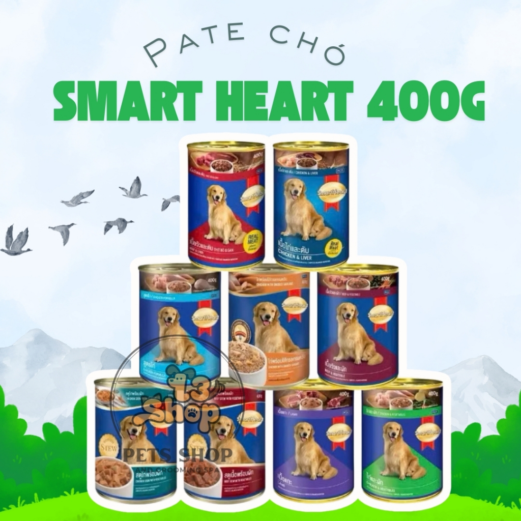 pate Smart Heart 400gr dành cho chó - T3 PETS SHOP