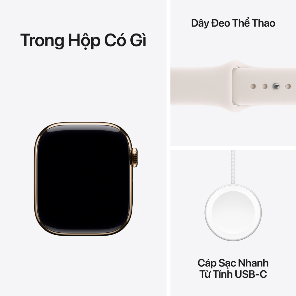 Apple Watch Series 11 GPS + Cellular 42mm Titanium Case - Sport Band | BigBuy360 - bigbuy360.vn