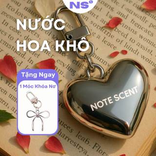   TẶNG MÓC KHÓA NƠ   Nước Hoa Khô Note Scent Cho Cơ Thể Dạng Sáp Không Cồn Dưỡng Da Thiết Kế Nhỏ Gọn Mang Đi Mọi Nơi 