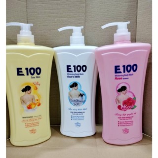 Chai Sữa Tắm E100 Cho Làn Da Mềm Mịn 1L2