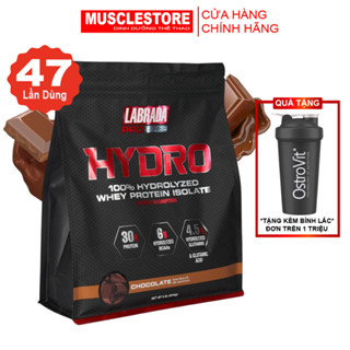 Sữa Bột Labrada HYDRO WHEY 4Lbs (48 Lần Dùng) 100% Hydrolyzed Whey Protein Isolate