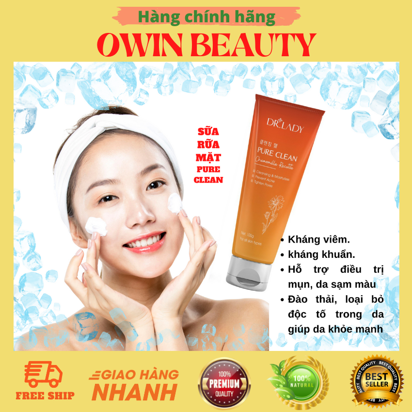Bộ đôi chăm sóc da với kem chống nắng Lady Sunny BB và Sữa rửa mặt Pure Clean